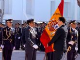 El Ayuntamiento de San Javier regala a la AGA la nueva Bandera con la denominación completa del Ejército del Aire y del Espacio
