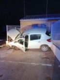 Accidente de tráfico con una persona herida, ocurrido en la carretera N-301A Santa Ana-El Albujón, Cartagena