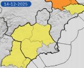 La AEMET emite INFORME de Fenómenos Meteorológicos Adversos para este domingo 14 de diciembre de 2025