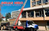 La manera más segura de mover muebles y materiales en altura la solución de GRÚAS NIRO