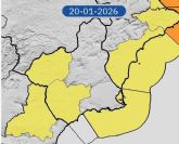 Aviso amarillo por viento en el Valle del Guadalentín para este martes