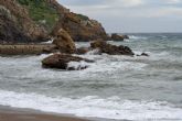 Aviso amarillo por fen�menos costeros y viento este martes, mi�rcoles y jueves en el litoral de Cartagena