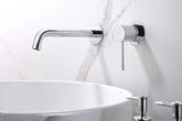 Diseño empotrado exclusivo en baños modernos; la Serie GÉNOVA de IMEX incorpora apertura en frío para mayor eficiencia