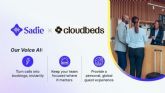 Sadie lanza integración con Cloudbeds para automatizar llamadas de huéspedes y reservas con IA de voz