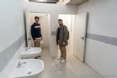 Finalizados cuatro nuevos aseos en el Cartagonova con una inversión de 48.000 euros
