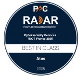 Atos, reconocida como Best in Class en ciberseguridad IT/OT en 2025 por PAC Innovation Radar France