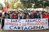 Cartagena se moviliza en defensa del empleo y la actividad industrial en Sabic