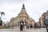 El Ayuntamiento de Cartagena y la Fundaci�n Iberdrola firman el convenio para la nueva iluminaci�n del Palacio Consistorial