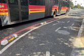 El separador de carril bici fotoluminiscente de Abadecom Urban gana presencia ante el auge de la infraestructura ciclista protegida