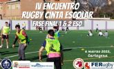 Encuentro escolar de rugby cinta en el Mundial 82