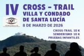 El IV Cross Trail Villa y Condado de Santa Lucia se celebra este domingo a beneficio de la asociaci�n Accesdeluz