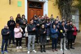 Alhama recuerda a las víctimas del 11M con un minuto de silencio en la plaza de las Américas