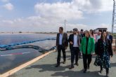 Cartagena estrena la planta fotovoltaica flotante más grande de España para regadío