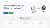 PrestoCast convierte una nota de voz en un podcast en segundos