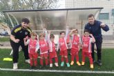 C.D. Santiago de la Ribera F.C. en fase de �oro�, Nueva Cartagena FC y A.D. Franciscanos en fase de �plata� y Cartagena F.C. en �bronce� lideran la categor�a benjam�n �A�