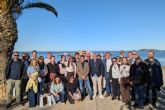 Representantes europeos visitan la costa de Cartagena para estudiar su labor de conservación