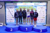 Alba Rubio, del Club Natación Marina Cartagena Áncora, se convierte en triple campeona de España Junior
