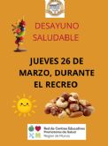 Educación para la Salud en acción: el IES Prado Mayor celebra una jornada de desayuno saludable - 1