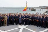 Robles destaca que la fragata ´Almirante Juan de Borbón´ es un ejemplo del compromiso y las capacidades de España en la OTAN