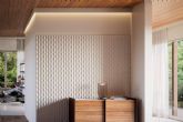 Orac presenta elementos decorativos para interiores que transforman paredes y techos con estilo