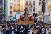 El Cristo de la Divina Misericordia recorre en V�a Crucis el casco hist�rico de Cartagena