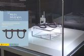El museo ARQVA exhibe unos grilletes del galeón Nuestra Señora de Atocha