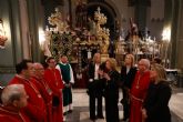 La Reina Doña Sofia y las Infantas Doña Elena y Doña Cristina presencian la procesión del Silencio