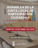 La Junta Local de Participaci�n Ciudadana convoca una reuni�n extraordinaria en Alhama