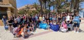Estudiantes europeos descubren la riqueza natural de Cartagena a trav�s del Sendero Azul La Manga�Cabo de Palos