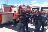 Bomberos de Cartagena se especializan en t�cnicas de manejo de veh�culos de altura