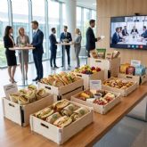 Sincla impulsa el uso de cajas personalizadas en catering y eventos con soluciones sostenibles