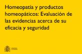 Sanidad concluye que no existe evidencia científica que avale la eficacia de la homeopatía en ninguna patología
