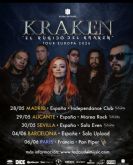 Kraken regresa a Europa con “el rugido del kraken tour 2026”