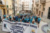 Cartagena marcha unida en la VI Ruta de Autismo Somos Todos por la creación de un Centro Especial de Empleo