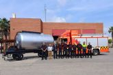 La Fundaci�n del Patrimonio Ferroviario homenajea a los Bomberos de Valencia, con motivo de la Dana, mediante una singular donaci�n