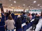 Minuto de silencio por Germán Pérez, el guardia Civil fallecido en Huelva