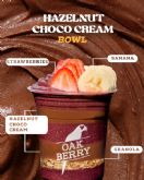 Oakberry ampl�a su carta con una nueva crema de cacao y avellanas como topping premium para sus bowls de a�a�