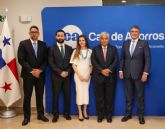 Andrés Farrugia presenta programa financiero de Caja de Ahorros y BBVA para obras en Panamá