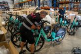 El Ayuntamiento recepciona el 80% de las bicicletas del nuevo servicio municipal de movilidad sostenible