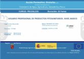 Totana acogerá en junio un curso gratuito de usuario profesional de productos fitosanitarios, nivel básico