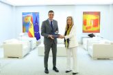 Pedro Sánchez recibe a la presidenta del Tribunal Supremo y del Consejo General del Poder Judicial