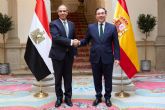 Albares recibe a su homólogo egipcio y refuerza la asociación estratégica existente