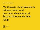 Sanidad aprueba la ampliación del cribado de cáncer de mama a mujeres de entre 45 y 74 años