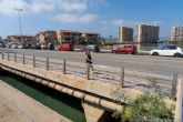 La Gran V�a de La Manga renueva su asfalto entre La Gola y el hotel Cavanna