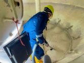 Realizan los trabajos de limpieza y desinfección de los depósitos de agua potable del término municipal de Totana