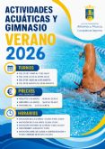 Deportes presenta la programaci�n de actividades acu�ticas y gimnasio para el verano 2026