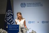 Yolanda D�az aboga en Ginebra por defender los valores fundacionales de la Organizaci�n Internacional del Trabajo frente a la situaci�n actual
