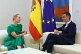 Pedro S�nchez recibe a Yulia Navalnaya
