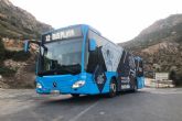 En marcha el bus playa para ir de Cartagena a Cala Cortina y El Port�s