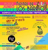 Las fiestas de los barrios Olímpico, Estación, Triptolemos y Las Peras se celebran del 20 al 22 de junio Las fiestas de los barrios Olímpico, Estación, Triptolemos y Las Peras se celebran del 20 al 22 de junio